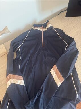 Navy Unicorn Exceptionnel equestrian sunshirt - S
